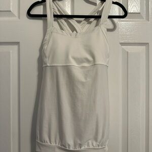 Athleta White Tank Top